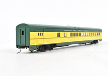 Load image into Gallery viewer, HO Brass NPP - Nickel Plate Products C&NW - Chicago & Northwestern 2-Car Baggage & Parlor Set Pro-Painted