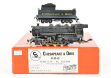 Load image into Gallery viewer, HO Brass PSC - Precision Scale Co. C&O - Chesapeake & Ohio Class C-16 0-8-0 FP & Weathered No. 255