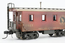 Load image into Gallery viewer, HO Brass Oriental Limited GN - Great Northern 25 Foot Yard Service Caboose Custom Painted & Weathered
