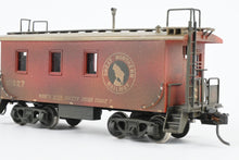 Load image into Gallery viewer, HO Brass Oriental Limited GN - Great Northern 25 Foot Yard Service Caboose Custom Painted & Weathered