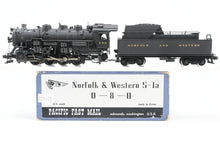 Load image into Gallery viewer, HO Brass PFM - Pacific Fast Mail N&W - Norfolk & Western S-1a 0-8-0 Switcher Custom Painted & Weathered