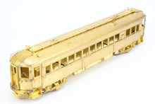 Load image into Gallery viewer, O Brass The Car Works Chicago Traction Special CNS&M - North Shore Line 752-776 Coach Unpowered MISSING POLES