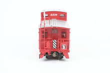 Load image into Gallery viewer, HO Brass OMI - Overland Models, Inc. GN - Great Northern 30' Wood Caboose w/Swing Motion Trucks FP Red No. X234