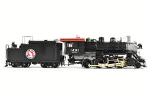 Load image into Gallery viewer, HO Brass CON W&R Enterprises GN - Great Northern F-8 2-8-0 FP Black No. 1231 Version 1