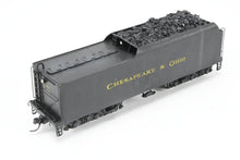 Load image into Gallery viewer, HO Brass PFM - United C&O - Chesapeake & Ohio 2-8-4 Kanawha TENDER ONLY Custom Painted NO BOX