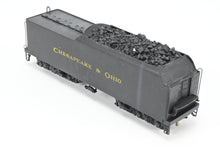 Load image into Gallery viewer, HO Brass PFM - United C&O - Chesapeake & Ohio 2-8-4 Kanawha TENDER ONLY Custom Painted NO BOX