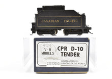 Load image into Gallery viewer, HO Scale Brass VH - Vans Hobbies CPR - Canadian Pacific D-10 Tender Painted