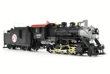 Load image into Gallery viewer, HO Brass CON W&R Enterprises GN - Great Northern F-8 2-8-0 FP Black No. 1231 Version 1