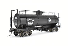 Load image into Gallery viewer, HO Brass NWSL - Northwest Short Line N.O.T.& M. - New Orleans, Texas, & Mexico Railroad MP - Missouri Pacific Tank Car Pro-Paint No. 6078 by Joe G. Collias
