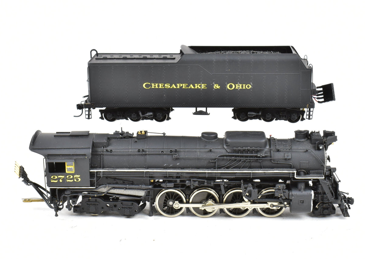 HO Brass PFM - United C&O - Chesapeake & Ohio 2-8-4 Kanawha Custom