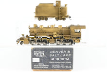 Load image into Gallery viewer, HO Brass PFM - United D&SL - Denver & Salt Lake or D&RGW - Denver & Rio Grande Western 2-6-6-0