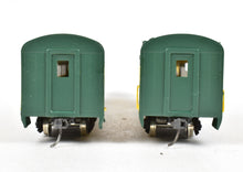 Load image into Gallery viewer, HO Brass NPP - Nickel Plate Products C&NW - Chicago & Northwestern 2-Car Baggage & Parlor Set Pro-Painted