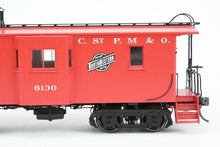 Load image into Gallery viewer, O Brass DVP - Division Point CStPM&O - Chicago, St Paul, Minneapolis & Omaha Railway Bay Window Caboose Factory Painted No. 6130