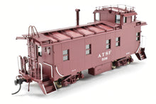 Load image into Gallery viewer, HO Brass DVP - Division Point AT&SF - Santa Fe Peaked Roof Caboose With Antenna FP #506