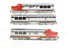Load image into Gallery viewer, HO Brass Red Ball AT&SF - Santa Fe Fairbanks Morse FM "Erie Built" A-B-A Set Custom Painted Can Motor Upgrades