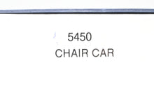 Load image into Gallery viewer, O Brass Wasatch Model Co. UP - Union Pacific ACF 1953 5450-5487 Chair Car Professionally Painted No. 5450 MINOR PAINT ISSUE