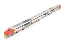 Load image into Gallery viewer, HO Brass Red Ball AT&SF - Santa Fe Fairbanks Morse FM "Erie Built" A-B-A Set Custom Painted Can Motor Upgrades