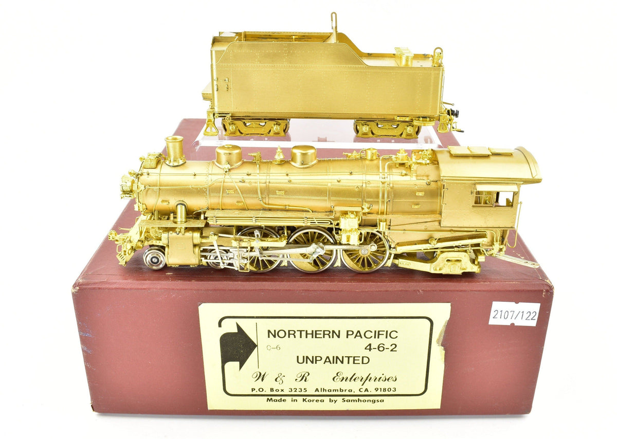 6×6 BASE 2 ロクロクベース2 TT10-686-BR HO Brass CON W&R Enterprises NP - Northern Pacific Q-6 4-6-2