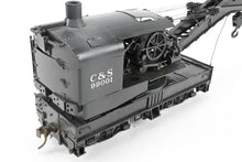 Load image into Gallery viewer, O Brass OMI - Overland Models, Inc. C&S - Colorado & Southern Industrial Brownhoist 120-Ton Crane, Open Cab, Powered Custom Painted No. 99001 NOT OPERATIONAL