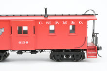 Load image into Gallery viewer, O Brass DVP - Division Point CStPM&O - Chicago, St Paul, Minneapolis & Omaha Railway Bay Window Caboose Factory Painted No. 6130