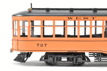 Load image into Gallery viewer, HO Brass MTS Imports West Penn Railways 700 Series Interurban As Built FP #727