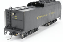 Load image into Gallery viewer, HO Brass PFM - United C&O - Chesapeake & Ohio 2-8-4 Kanawha TENDER ONLY Custom Painted NO BOX