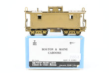 Load image into Gallery viewer, HO Brass PFM - SKI B&M - Boston & Maine Wood Caboose