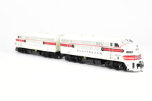 Load image into Gallery viewer, HO Brass CON DVP - Division Point CB&Q - Burlington EMD F3 A/A Set Factory Painted Nos. 122-A/124-D