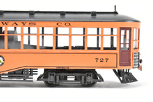 Load image into Gallery viewer, HO Brass MTS Imports West Penn Railways 700 Series Interurban As Built FP #727