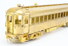 Load image into Gallery viewer, O Brass The Car Works Chicago Traction Special CNS&M - North Shore Line 752-776 Coach Unpowered MISSING POLES