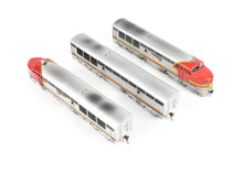 Load image into Gallery viewer, HO Brass Red Ball AT&SF - Santa Fe Fairbanks Morse FM "Erie Built" A-B-A Set Custom Painted Can Motor Upgrades