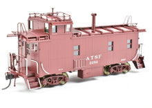 Load image into Gallery viewer, HO Brass CON DVP - Division Point AT&SF - Santa Fe Peaked Roof Caboose With Antenna FP