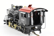 Load image into Gallery viewer, HO Brass CON W&R Enterprises GN - Great Northern F-8 2-8-0 FP Black No. 1231 Version 1