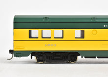 Load image into Gallery viewer, HO Brass NPP - Nickel Plate Products C&NW - Chicago & Northwestern 2-Car Baggage & Parlor Set Pro-Painted
