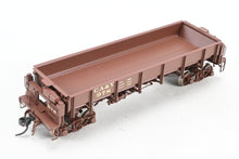 Load image into Gallery viewer, HO Brass W&R Enterprises Various Roads Clark Car Co. 30 Cu. Yd. Side Dump Car Custom Painted FICTIONAL RAILROAD No. 978