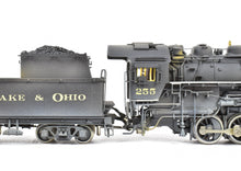 Load image into Gallery viewer, HO Brass PSC - Precision Scale Co. C&O - Chesapeake & Ohio Class C-16 0-8-0 FP & Weathered No. 255 DCC & Sound