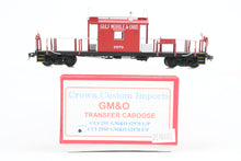 Load image into Gallery viewer, HO Brass Crown Custom Imports GM&O - Gulf Mobile & Ohio Transfer Caboose FP No. 2970