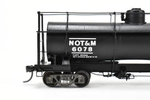 Load image into Gallery viewer, HO Brass NWSL - Northwest Short Line N.O.T.& M. - New Orleans, Texas, & Mexico Railroad MP - Missouri Pacific Tank Car Pro-Paint No. 6078 by Joe G. Collias