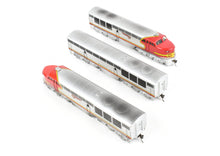 Load image into Gallery viewer, HO Brass Red Ball AT&SF - Santa Fe Fairbanks Morse FM "Erie Built" A-B-A Set Custom Painted Can Motor Upgrades