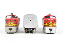 Load image into Gallery viewer, HO Brass Red Ball AT&SF - Santa Fe Fairbanks Morse FM "Erie Built" A-B-A Set Custom Painted Can Motor Upgrades