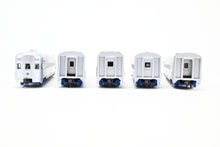 Load image into Gallery viewer, HO Plastic GHB International RDG - Reading Crusader 75th Anniversary 5 Car Set Factory Decorated - CARS ONLY - NO LOCOMOTIVE