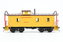 Load image into Gallery viewer, O Brass Sunset Models Third Rail UP - Union Pacific CA-1 Wood Caboose FP in Yellow/Brown No. 25773