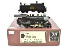 Load image into Gallery viewer, HO Brass Con W&R Enterprises SP&S - Spokane, Portland & Seattle Railway Class N-2 2-8-0 Version 2 No. 365 FP Black