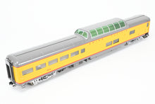 Load image into Gallery viewer, O Brass Wasatch Model Co. UP - Union Pacific ACF 1955 9000 Series Dome Lounge Observation Modified for Mid-Train Service Professionally Painted No. #9002