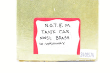 Load image into Gallery viewer, HO Brass NWSL - Northwest Short Line N.O.T.& M. - New Orleans, Texas, & Mexico Railroad MP - Missouri Pacific Tank Car Pro-Paint No. 6078 by Joe G. Collias