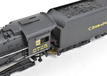 Load image into Gallery viewer, HO Brass PFM - United C&O - Chesapeake & Ohio 2-8-4 Kanawha Custom Painted #2725 DCC