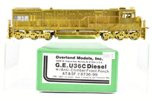 Load image into Gallery viewer, HO Brass OMI - Overland Models, Inc. AT&SF - Santa Fe GE U36C w/Anticlimbers Front Porch Nos. 8736-99