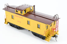Load image into Gallery viewer, O Brass Sunset Models Third Rail UP - Union Pacific CA-1 Wood Caboose FP in Yellow/Brown No. 25773