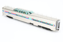 Load image into Gallery viewer, HO Brass TCY - The Coach Yard Amtrak Ex. ATSF - Santa Fe 1950 Pullman Lightweight Pleasure Dome Pro-Painted & Detailed by Boyd Reyes