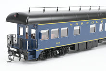 Load image into Gallery viewer, HO NEW Brass NBL - North Bank Line N&W - Norfolk & Western Business Car #300 “Roanoke” in Blue
